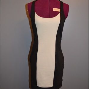 Black and white dress